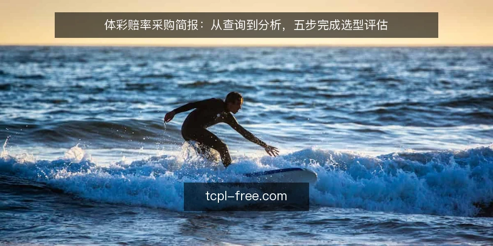 体彩赔率采购简报:从查询到分析,五步完成选型评估 — 需求定义:先明确你的赔率使用场景 配图